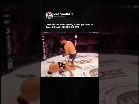 When Johnny Walker Got Knocked Out 4 Times in 15 Seconds 🤣💀