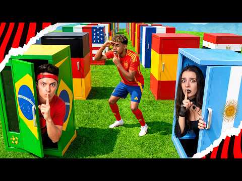 NÃO ESCOLHA A CAIXA DOS PAÍSES DA COPA ERRADA!