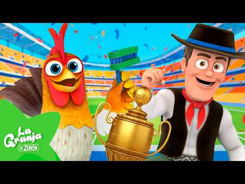 ¡Qué Lindo es el Mundial! ⚽ La Granja de Zenón | Canción Infantil para Niños | El Reino Infantil