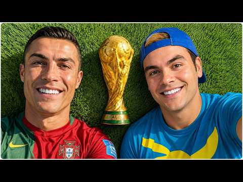 ENCONTREI O CRISTIANO NO FIM DA COPA