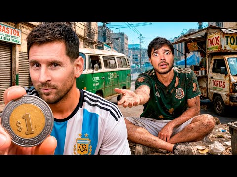SOBREVIVÍ con 1$ HASTA la FINAL | Días 1-4