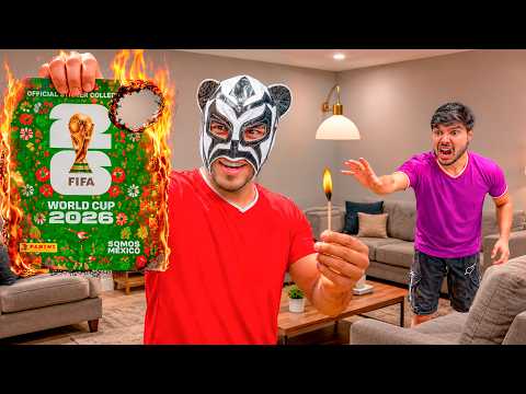 Panda QUEMÓ mi Álbum del Mundial 😭