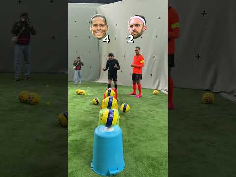 Header Challenge VS Virgil Van Dijk