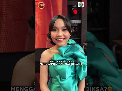 Syaqirah ditanya, Satu kata yang menggambarkan Mas Diksa 🤭 Tanpa mikir lama #shorts