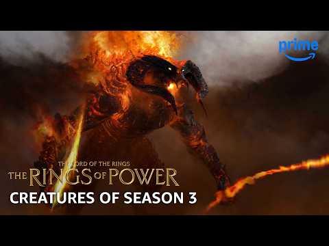 The Rings of Power - The Creatures of Season 3 | Prime Video