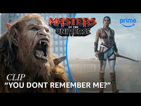 Teela Rescues Prince Adam From Beast Man | Masters of the Universe | Prime Video