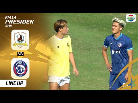 Tampines Rovers FC vs Arema FC - Line Up & Kick Off | Piala Presiden 2026
