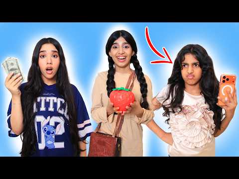 بنت فقيرة تزور عائلة غنية !! شفا