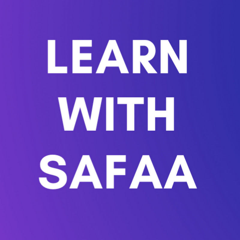 Learn With Safaa YouTube channel avatar
