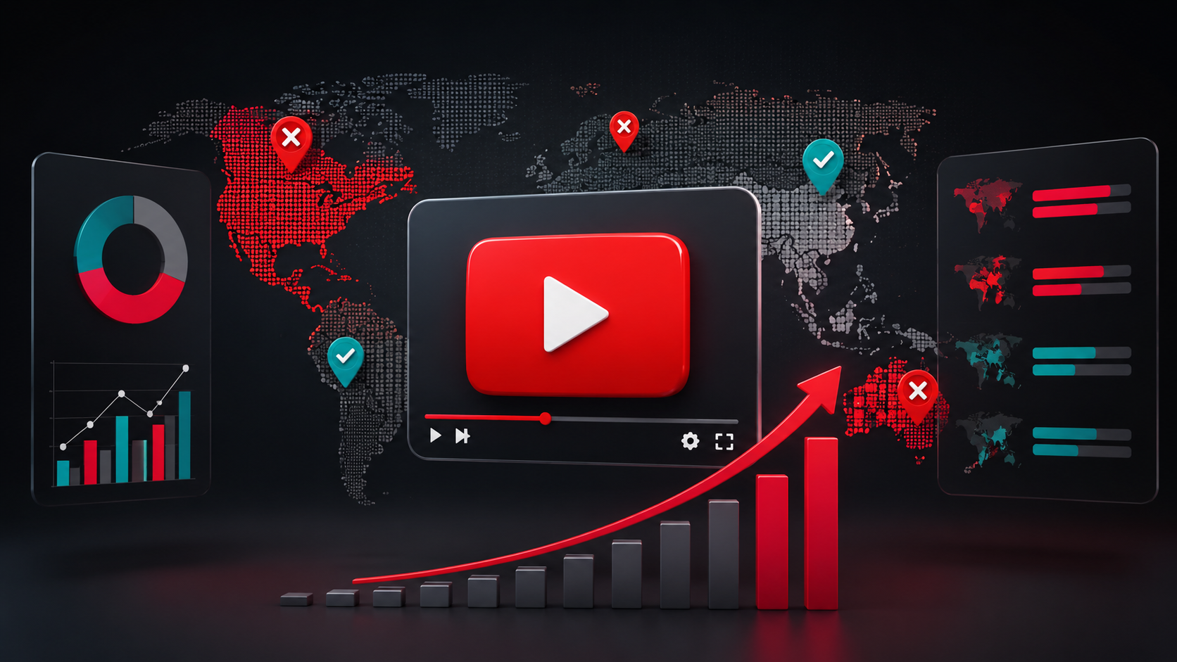 YouTube Region Restriction Checker Use Rises Amid Licensing Gaps