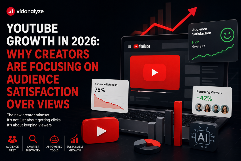 YouTube Growth in 2026: Why Creators Are Focusing on Audience Satisfaction Over Views